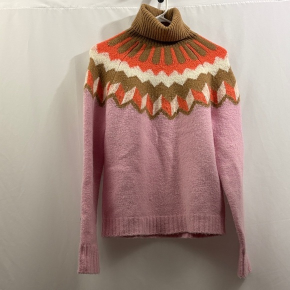 J. Crew Sweaters - J. Crew Women’s Turtleneck Sweater Size Small Wool Blend Neapolitan Ice Cream